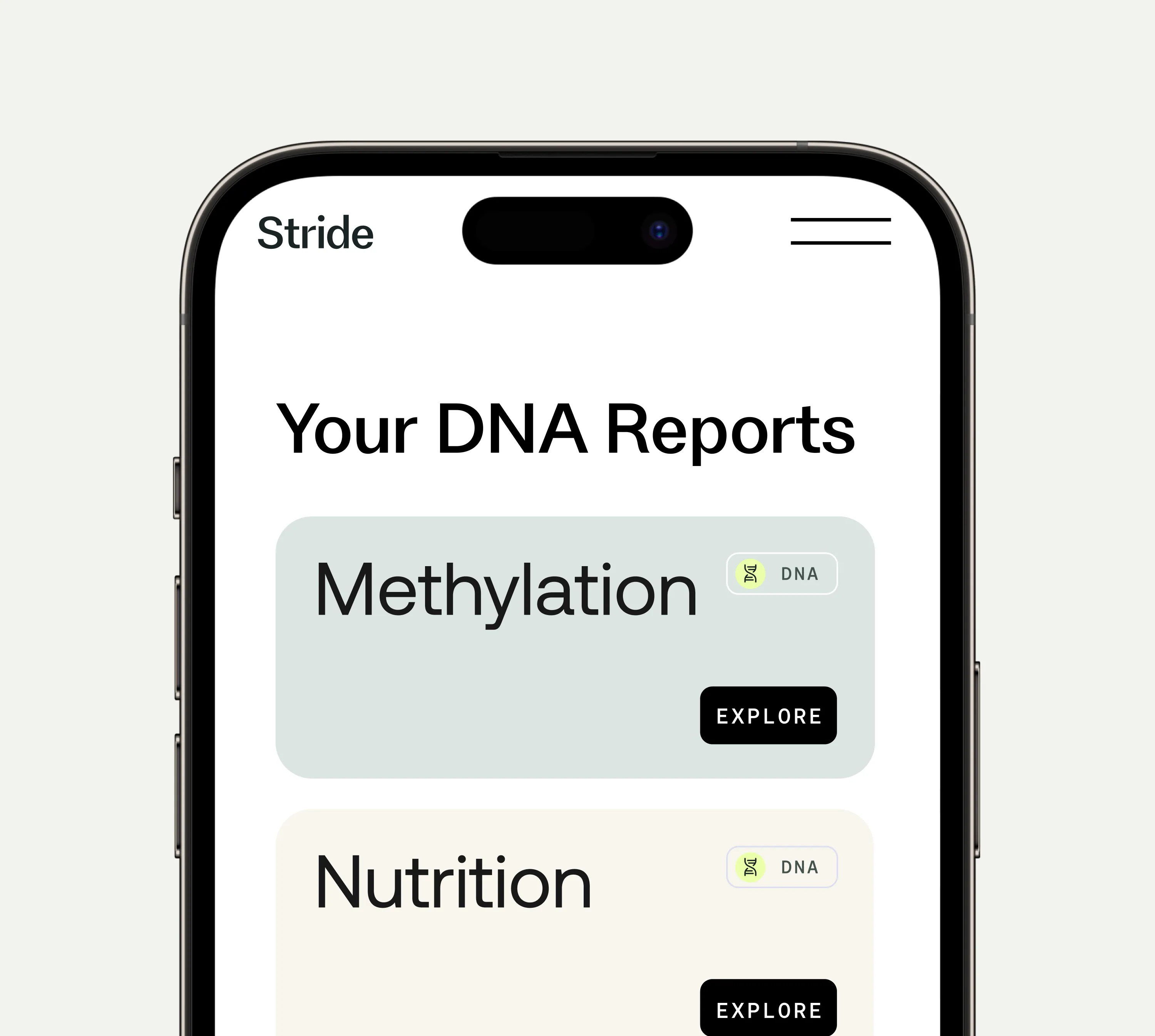 Choose DNA Reports